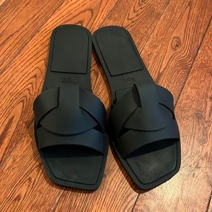 Zara jelly slides